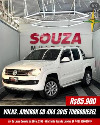 VOLKSWAGEN AMAROK 2.0 SE 4X4 CD 16V TURBO INTERCOOLER DIESEL 4P MANUAL